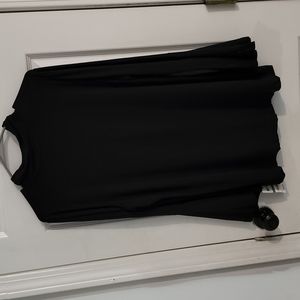 Women mock bell sleeve top, size L